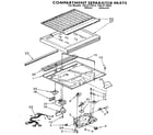 Kenmore 1069710682 compartment separator diagram