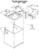 Top and cabinet