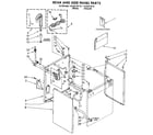 Kenmore 11084419110 rear and side panel diagram