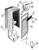 Cabinet and front panel