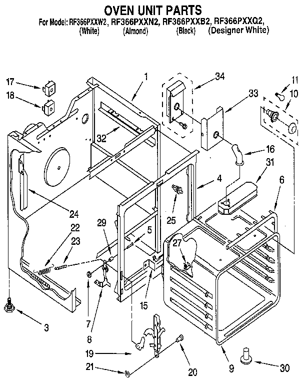 Oven unit