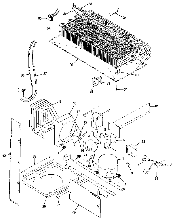 Unit compartment & system