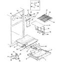 Jenn-Air JRTD226LB-MBJ84A freezer compartment diagram