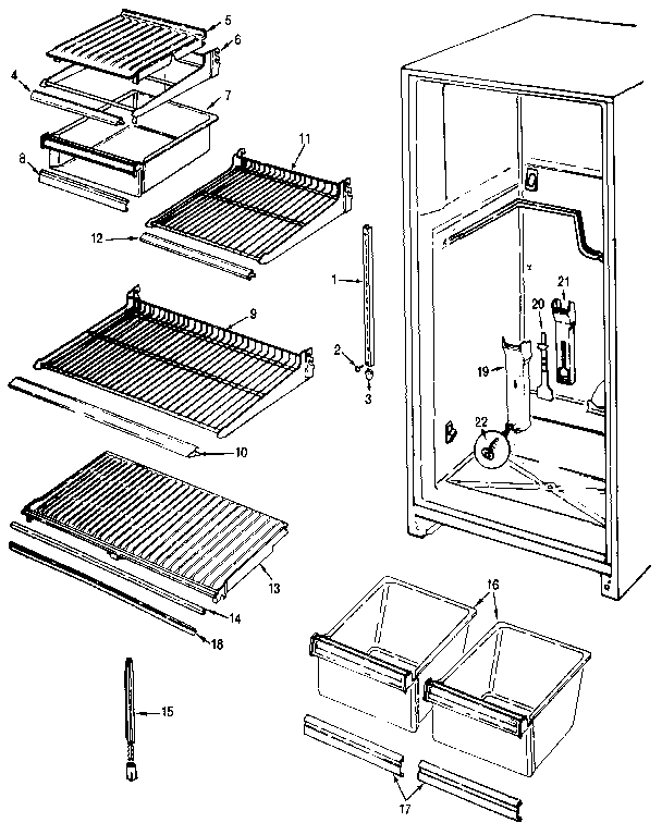 Shelves & accessories