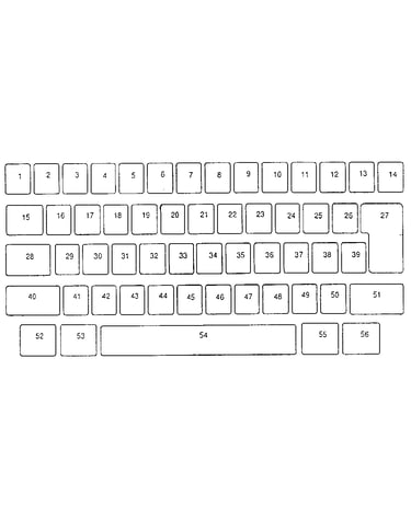 Keybutton reference chart