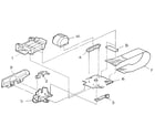 Sears 21732422850 mechanical exploded view (5) diagram