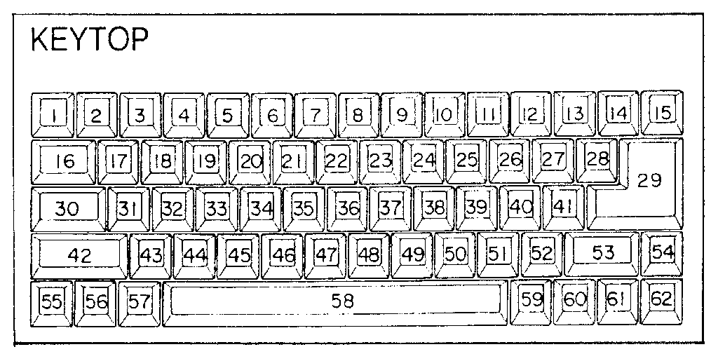 KEYTOP & KEYBOARD MECHANISM