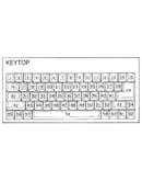 Keytop & keyboard mechanism