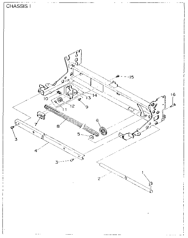 CHASSIS I & II MECHANISM