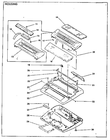 Accessories, packing & housing