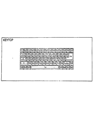 Keytop & keyboard mechanism