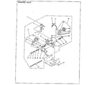 Sears 16153511950 printer head & correction mechanism diagram