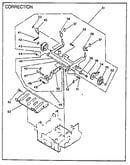 Printer head & correction mechanism