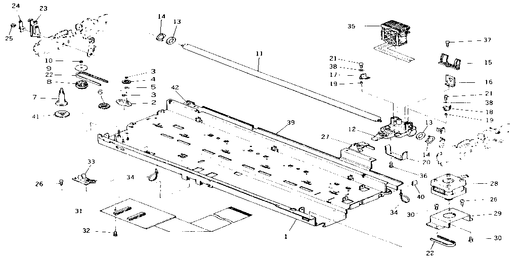 DRAWING NO. 2 CARRIAGE MECHANISM (REV. 0)