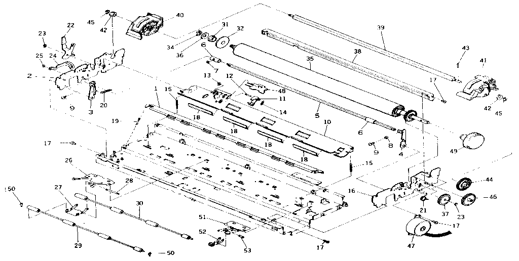 DRAWING NO. 3 PAPER FEED MECHANISM (REV. 0)