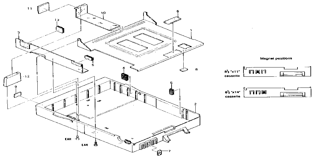 Figure -3, paper cassettes