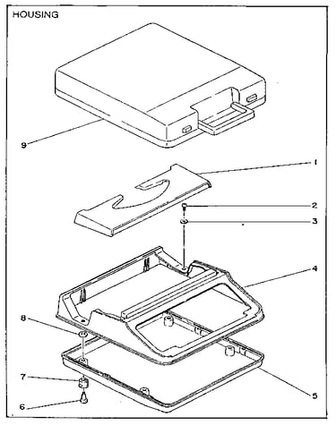 Housing, chassis and accessories replacement