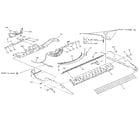 Sears 16152101850 segment and key lever holder mechanism diagram