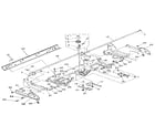 Sears 16152101850 carriage base and excapement mechanism diagram