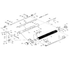 Sears 16152101850 carriage mechanism-1 diagram