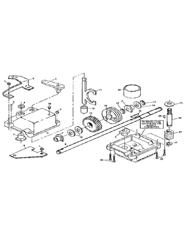 Gear case assembly