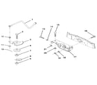 Craftsman 917256880 sector gear / axle support diagram