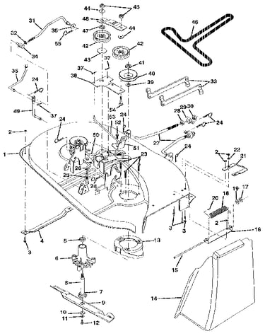 Mower deck