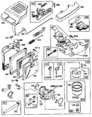 Air cleaner and carburetor assembly