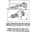 Briggs & Stratton 422707-1516-01 starting motor diagram