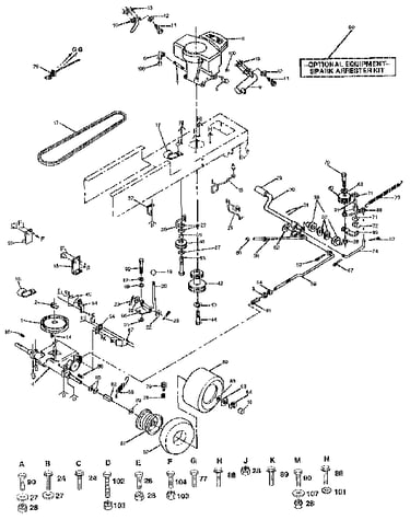 18 hp 42" tractor