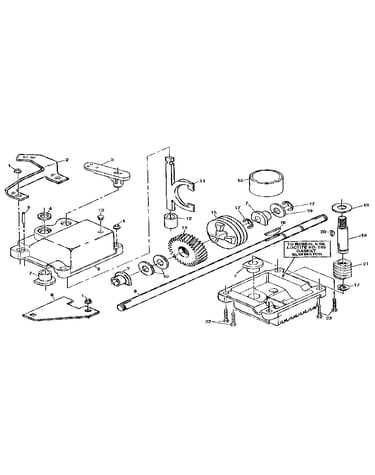 Gear case assembly