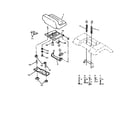 Craftsman 917255581 seat assembly diagram