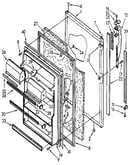 Refrigerator door
