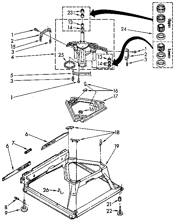 Machine base