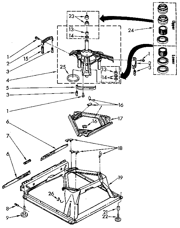 Machine base