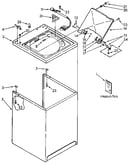 Top and cabinet