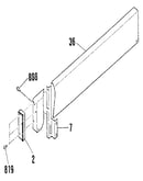 Backguard section