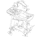 Craftsman 502255011 mower housing suspension diagram