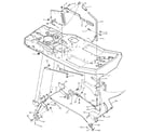 Craftsman 502255020 mower housing suspension diagram
