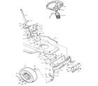 Craftsman 502255531 steering diagram