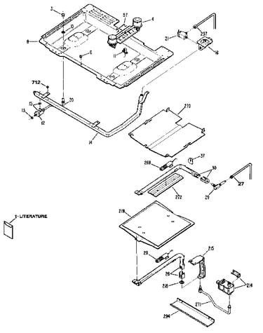 Burner section