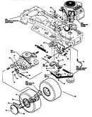 Wheel  and pulley assembly