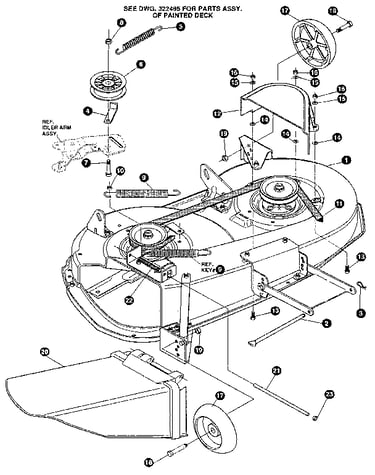 Final deck assembly