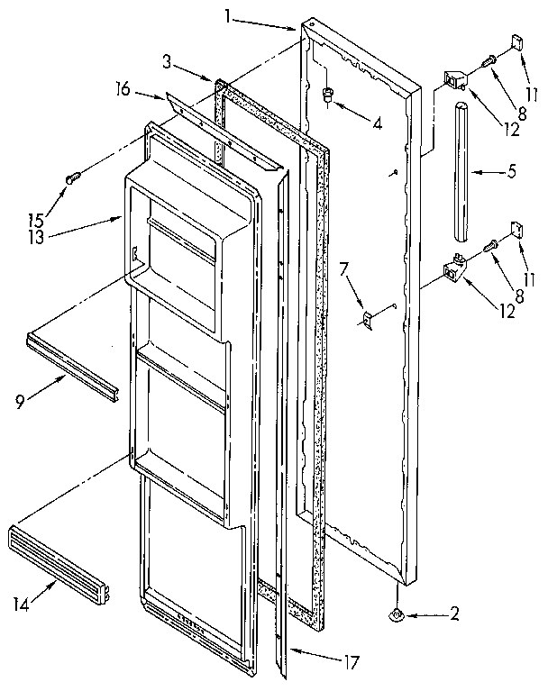 REFRIGERATOR DOOR