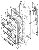 Refrigerator door