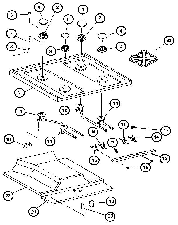 SEALED BURNER