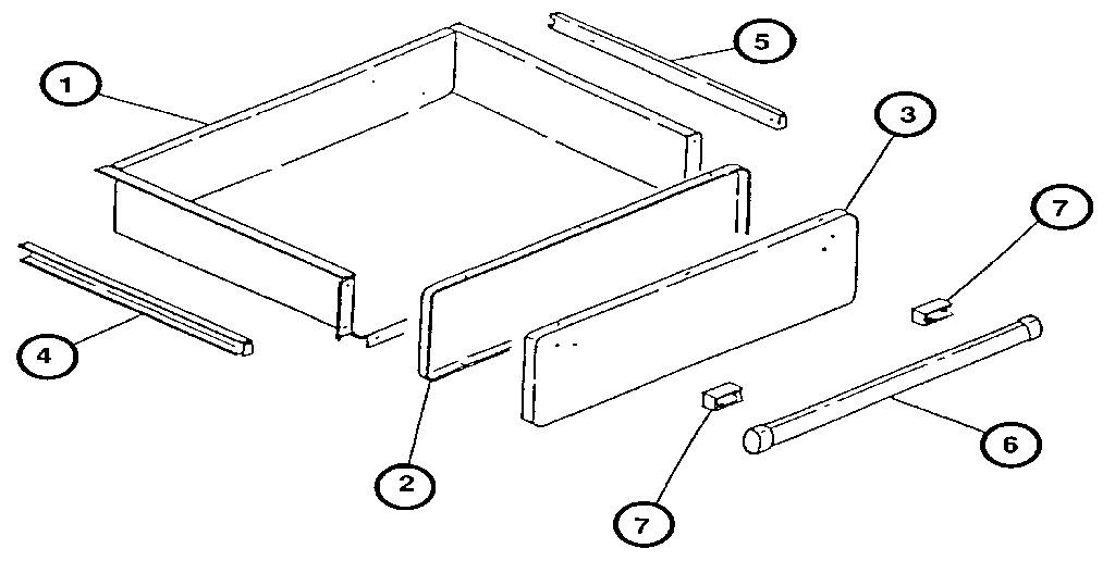 STORAGE DRAWER ASSEMBLY