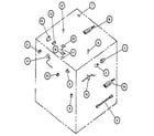 Caloric RSS358UWG electric components diagram