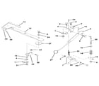 Craftsman 917256850 mower lift lever diagram