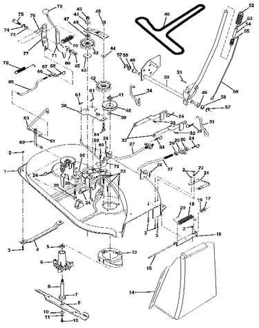 38" mower